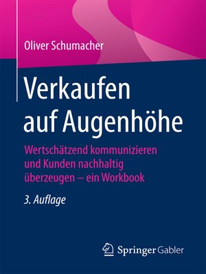cover image of Verkaufen auf Augenhöhe